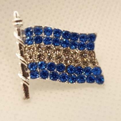 Rhinestone Escarapela (Large)