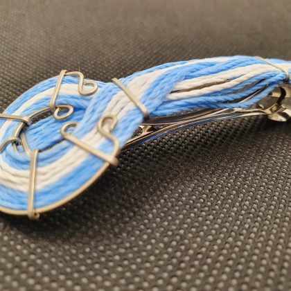 Handcrafted Hair Clip with clasp