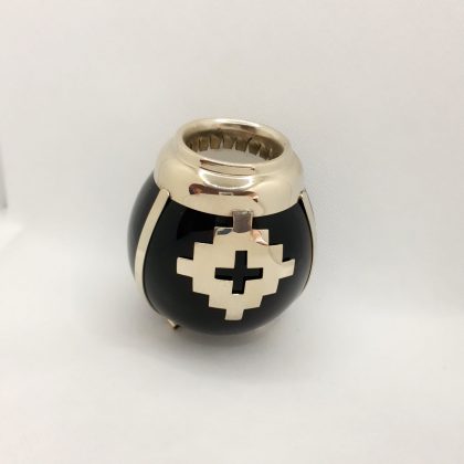"Cruz Pampa" Artisan Mate & Straw set