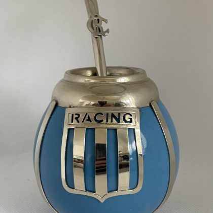 Artisan Mate & Straw Set - "Racing Club" New