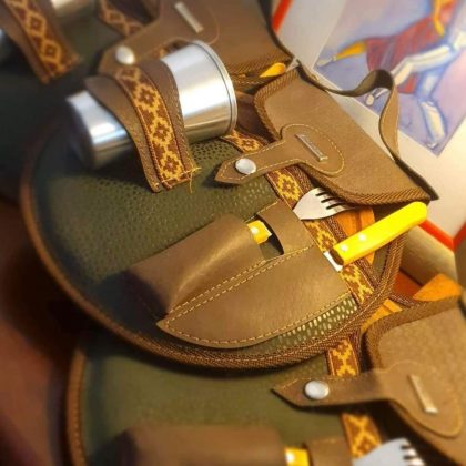 Asado BBQ Eco-Leather Set